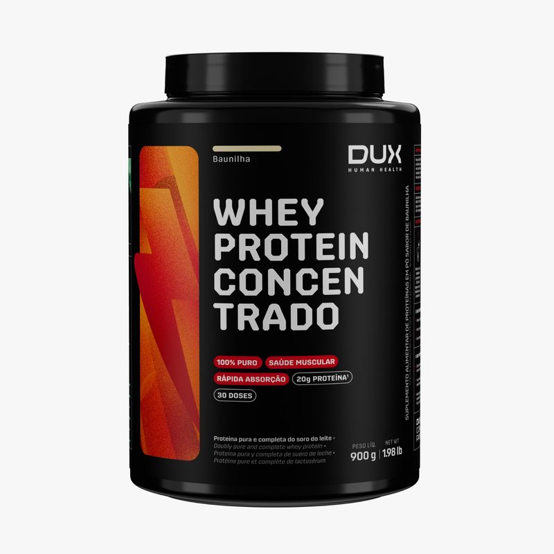 Whey Protein Concentrado DUX 900 g